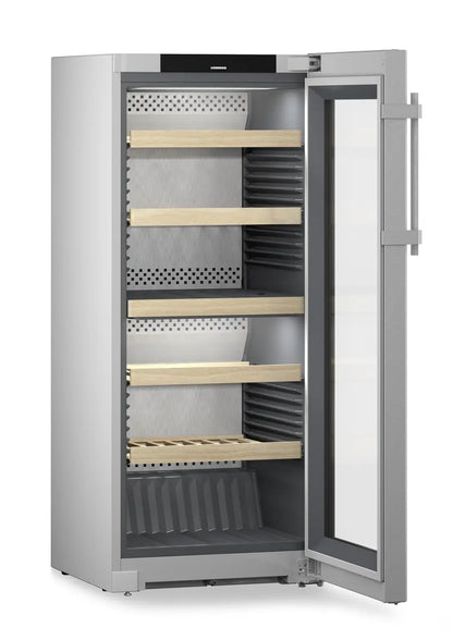 Liebherr WPsd 4652 Vinidor Wine Fridge | 107 Bottle | Dual Zone | Silver
