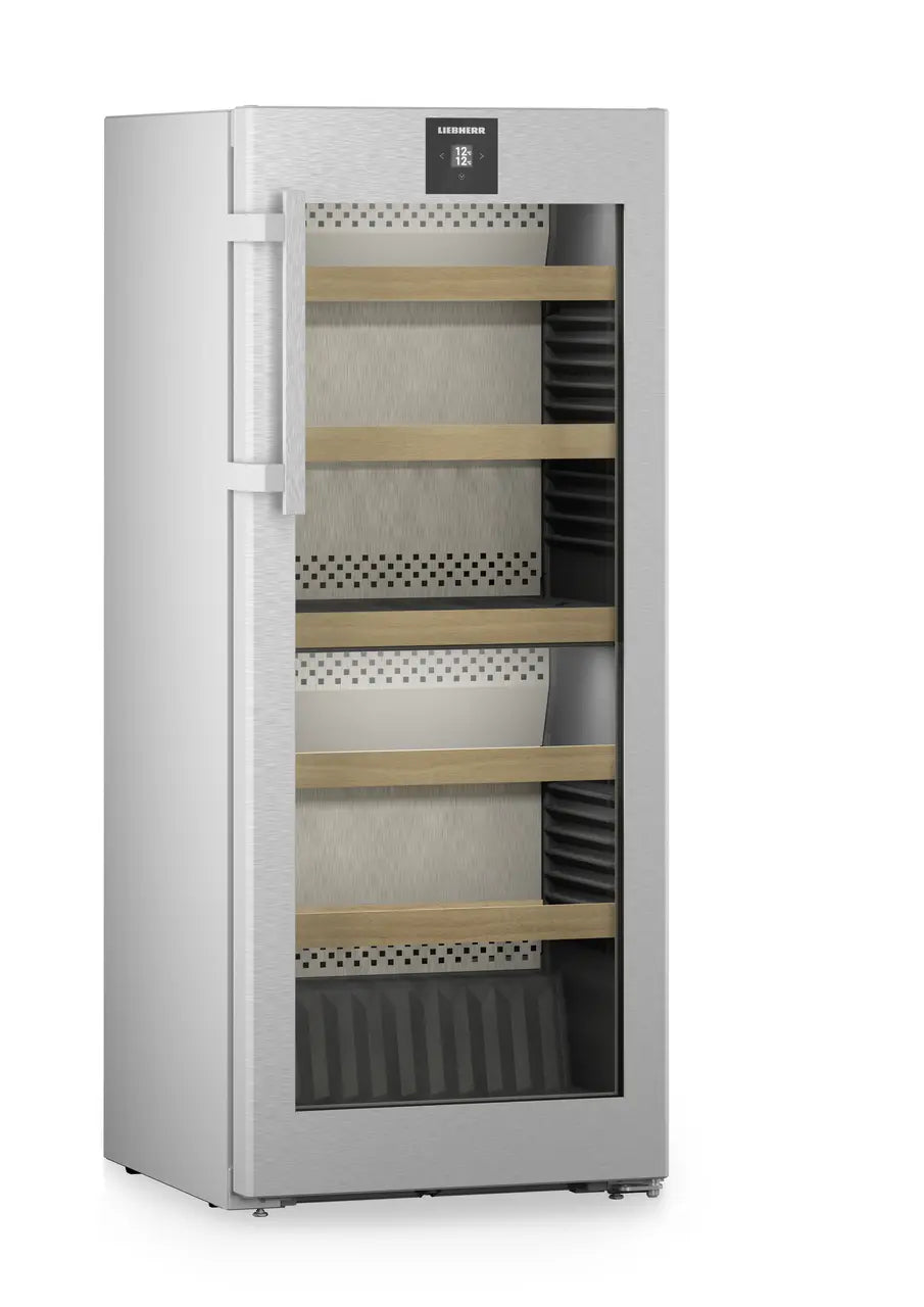 Liebherr WPsd 4652 Vinidor Wine Fridge | 107 Bottle | Dual Zone | Silver