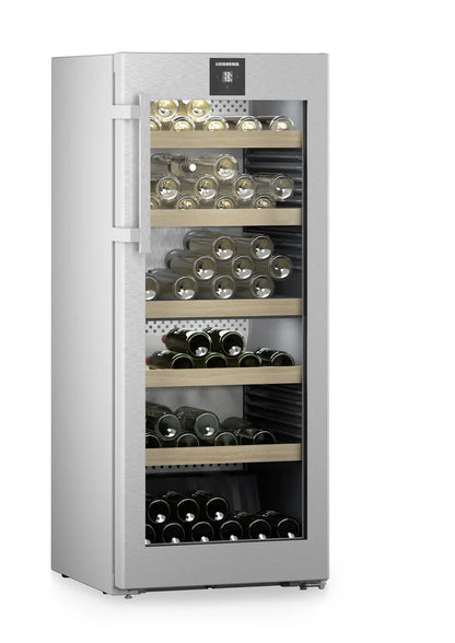 Liebherr WPsd 4652 Vinidor Wine Fridge | 107 Bottle | Dual Zone | Silver