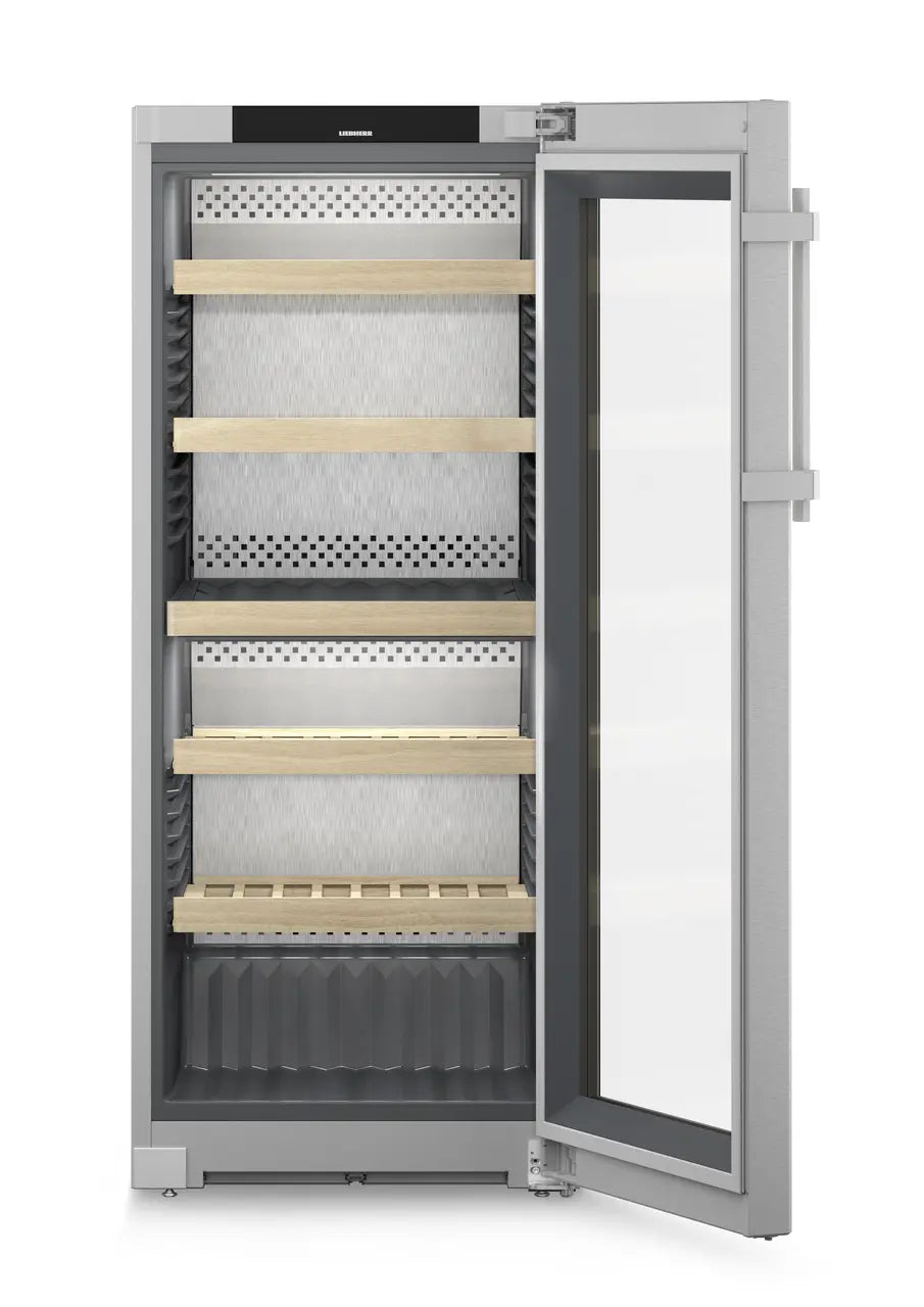 Liebherr WPsd 4652 Vinidor Wine Fridge | 107 Bottle | Dual Zone | Silver