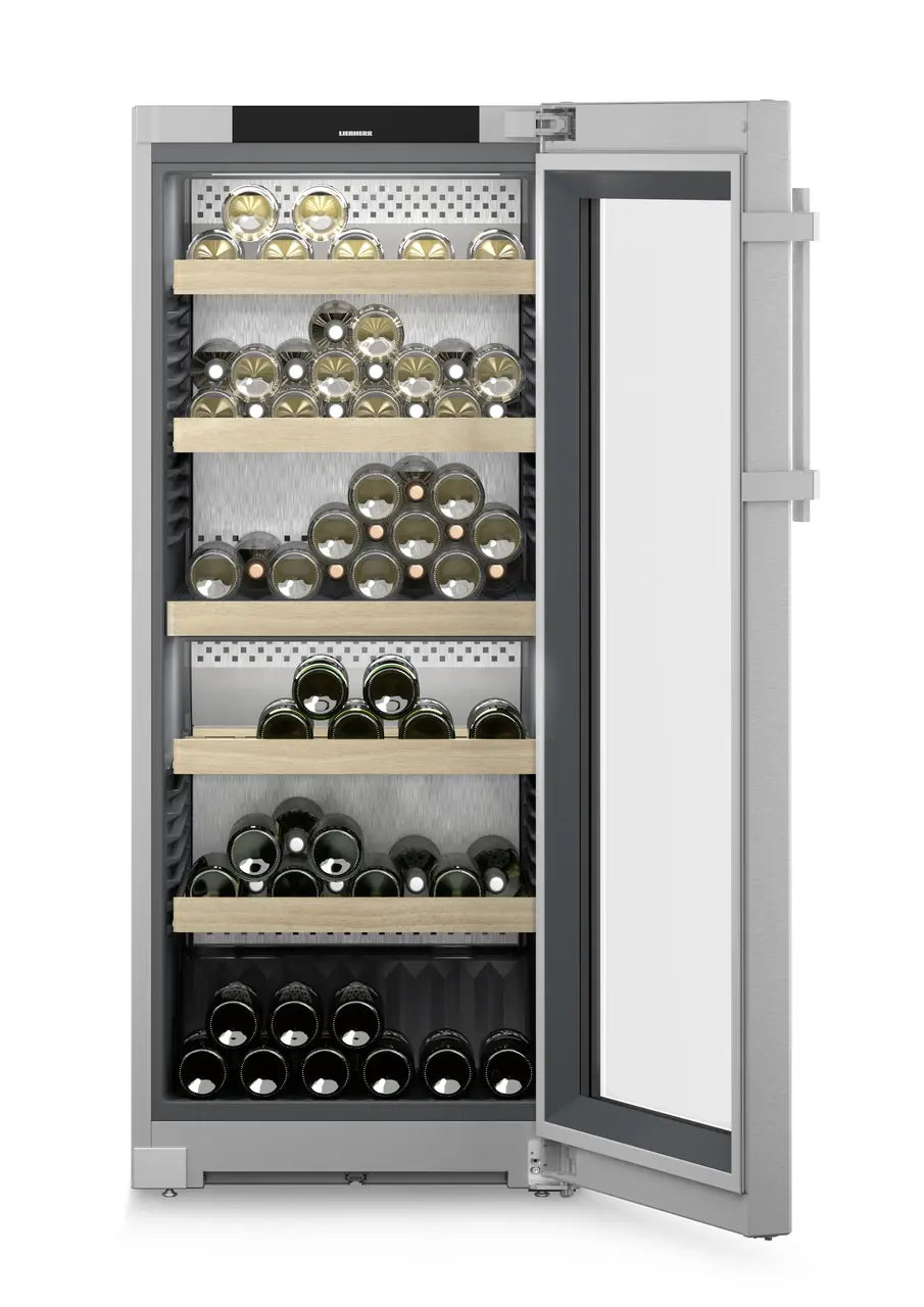 Liebherr WPsd 4652 Vinidor Wine Fridge | 107 Bottle | Dual Zone | Silver