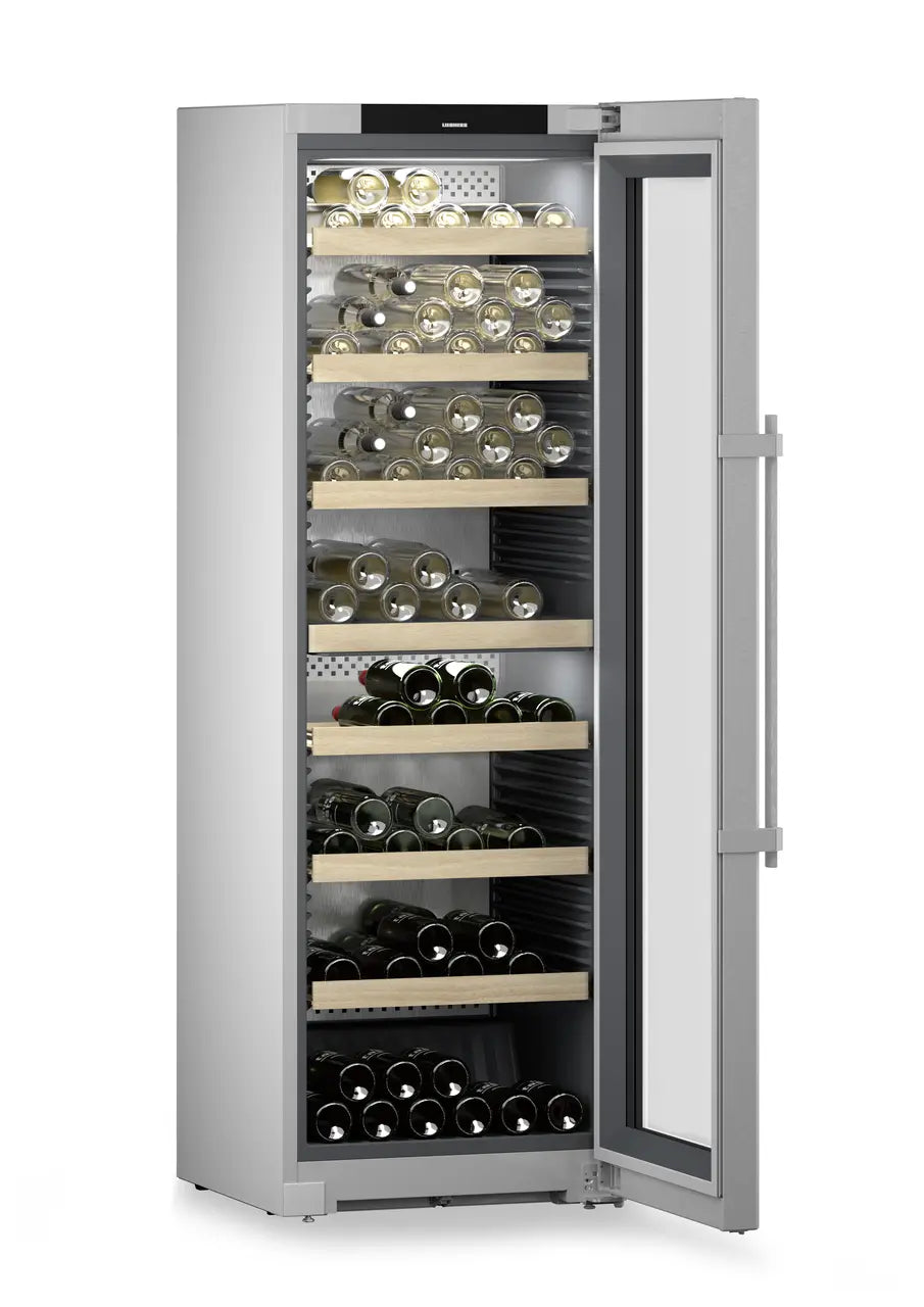 Liebherr WPsd 5252 Vinidor Wine Fridge | 155 Bottle | Dual Zone | Silver