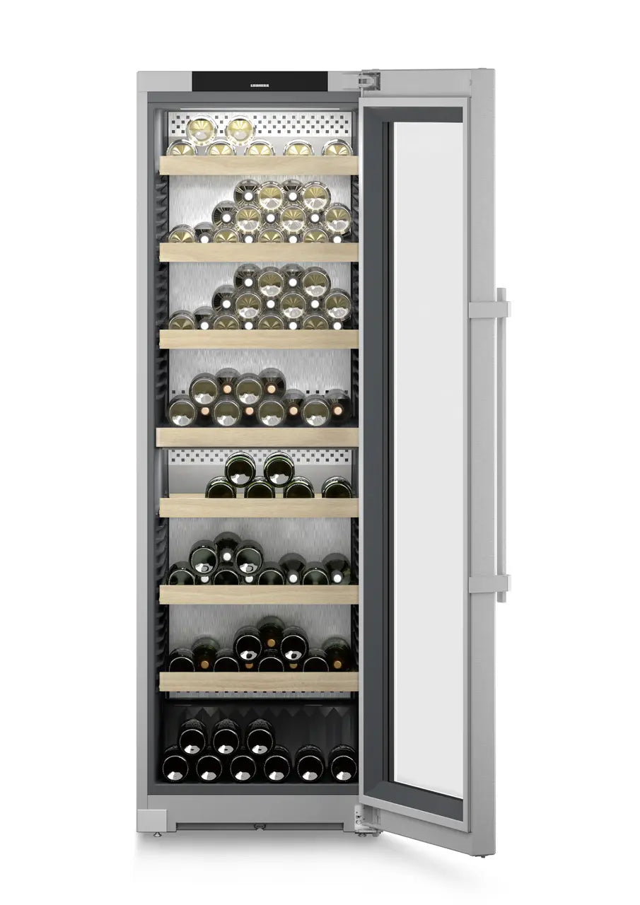 Liebherr WPsd 5252 Vinidor Wine Fridge | 155 Bottle | Dual Zone | Silver
