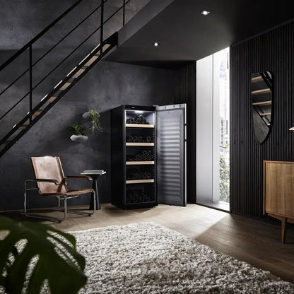Liebherr WSbl 4601 GrandCru Wine Fridge | 166 Bottle | Single Zone | Black