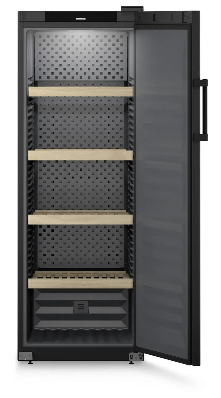 Liebherr WSbl 5001 GrandCru Wine Fridge | 196 Bottle | Single Zone | Black