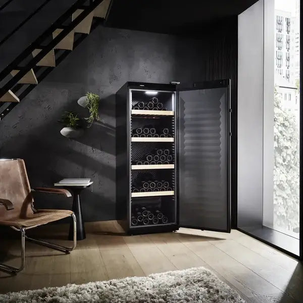 Liebherr WSbl 5001 GrandCru Wine Fridge | 196 Bottle | Single Zone | Black