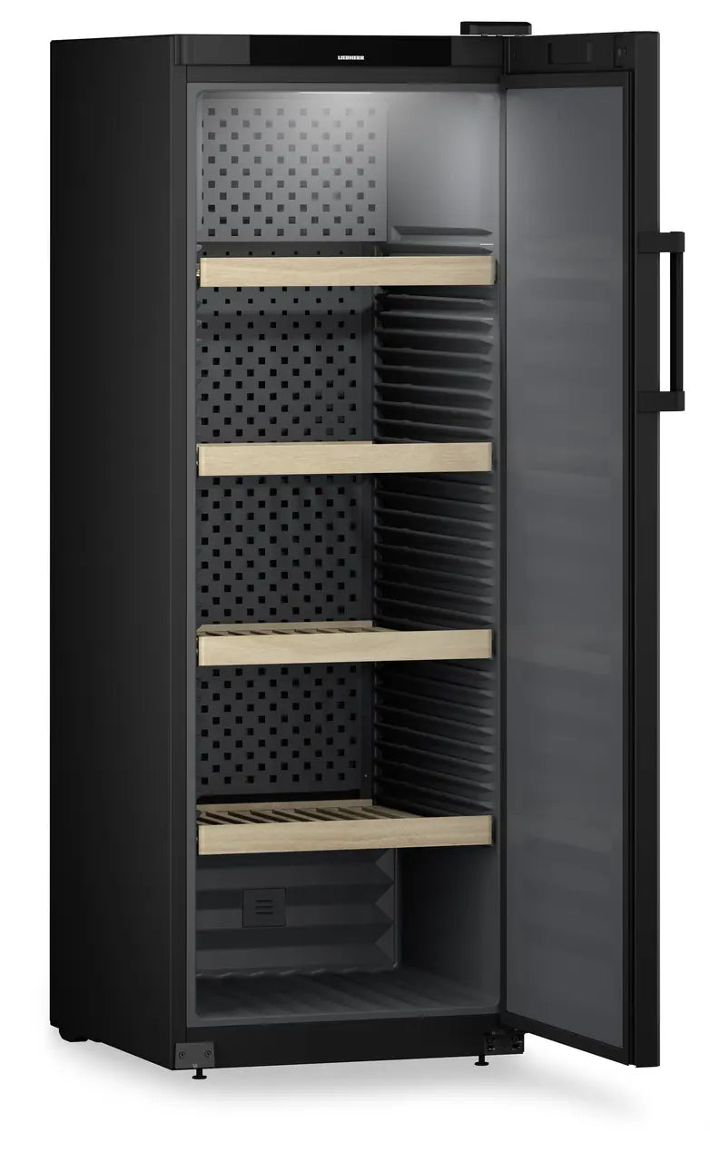 Liebherr WSbl 5001 GrandCru Wine Fridge | 196 Bottle | Single Zone | Black