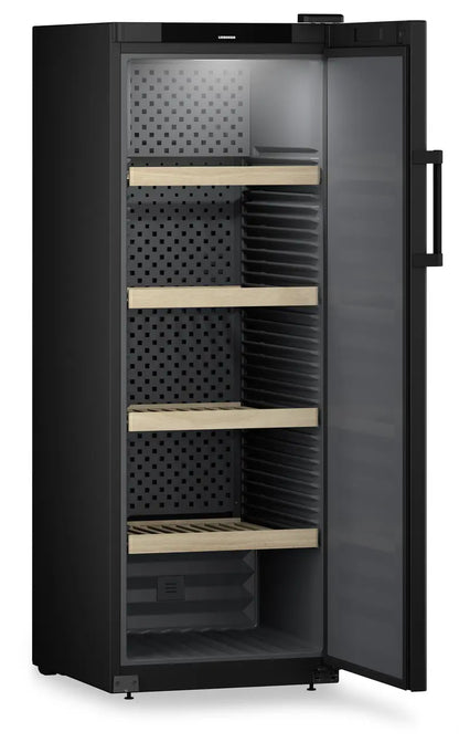 Liebherr WSbl 5001 GrandCru Wine Fridge | 196 Bottle | Single Zone | Black