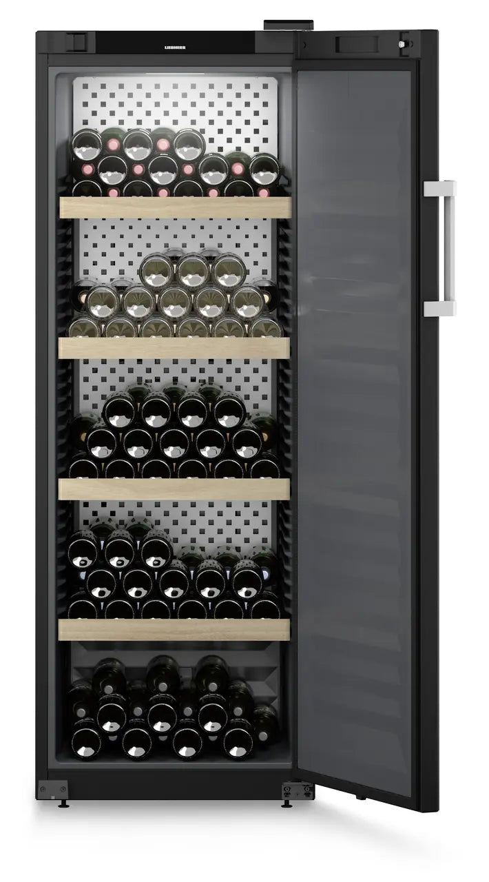 Liebherr WSbli 5031 GrandCru Selection Wine Fridge | 196 Bottle | Single Zone | Black