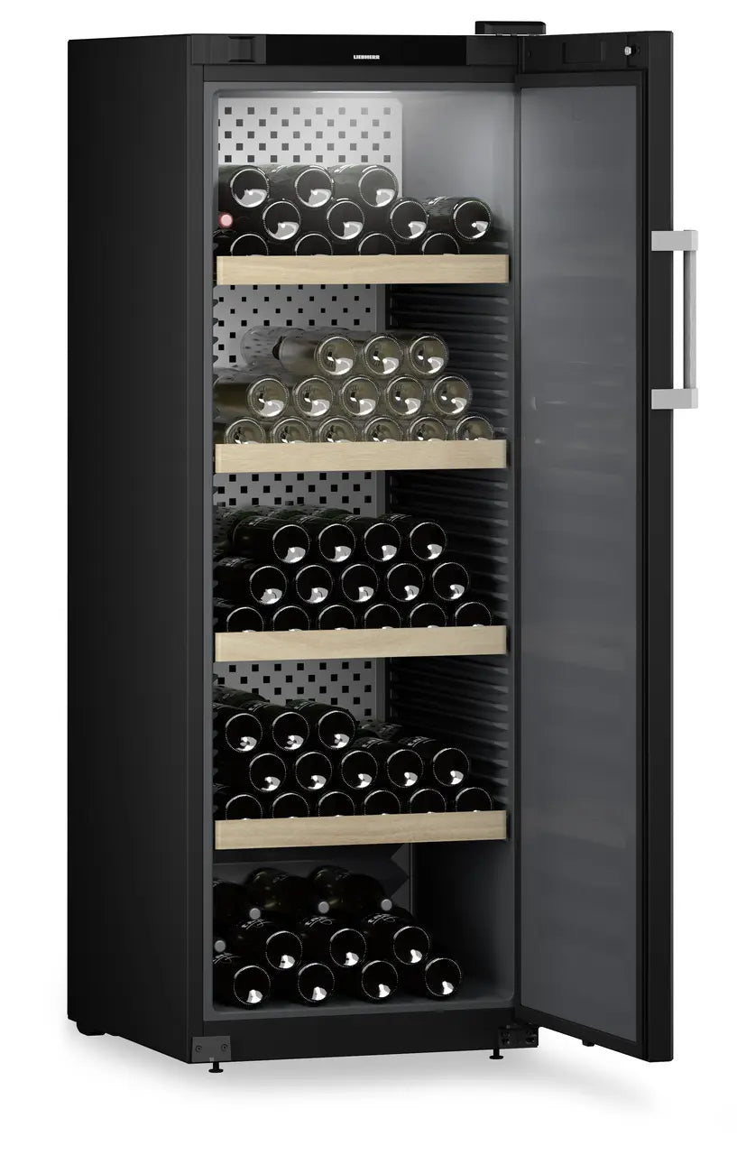 Liebherr WSbli 5031 GrandCru Selection Wine Fridge | 196 Bottle | Single Zone | Black