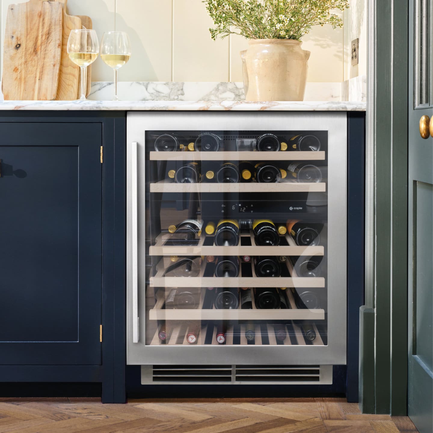 Caple WI6135 Stainless Steel Wine Cooler
