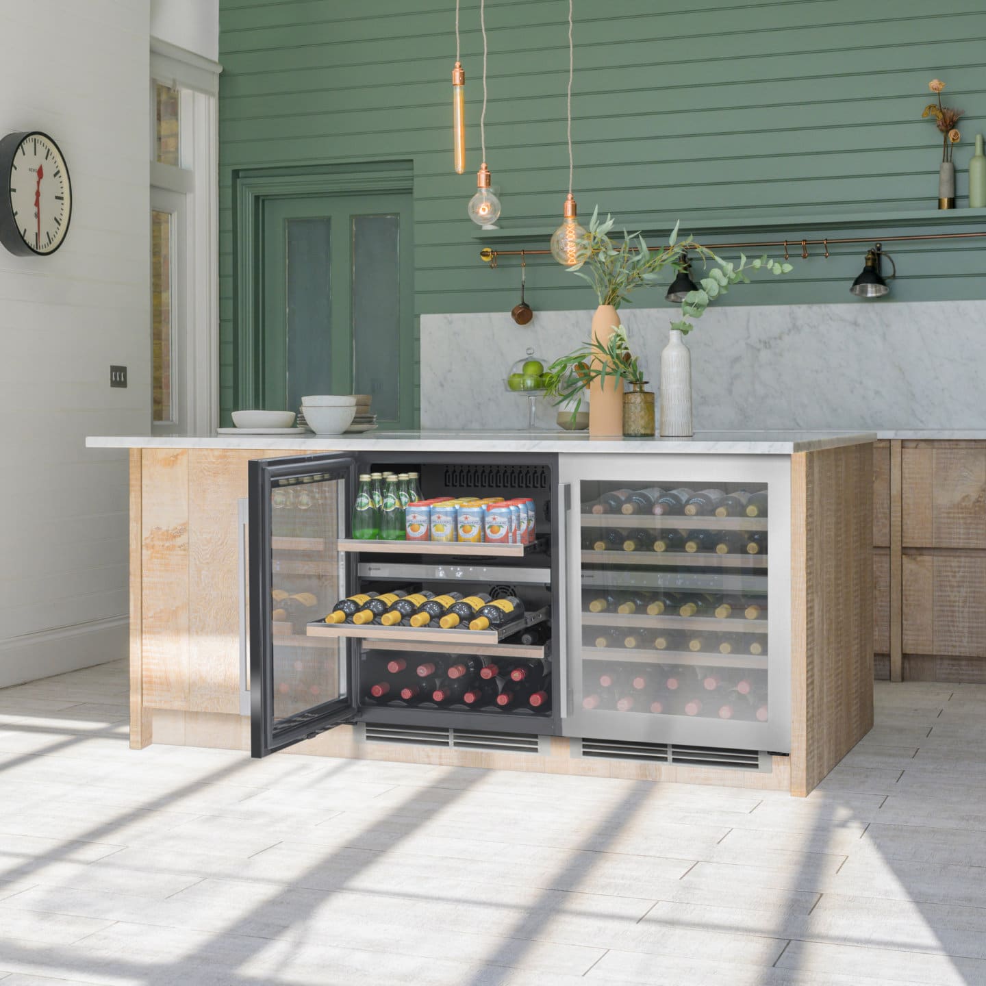Caple WI6150 Stainless Steel Wine Cooler