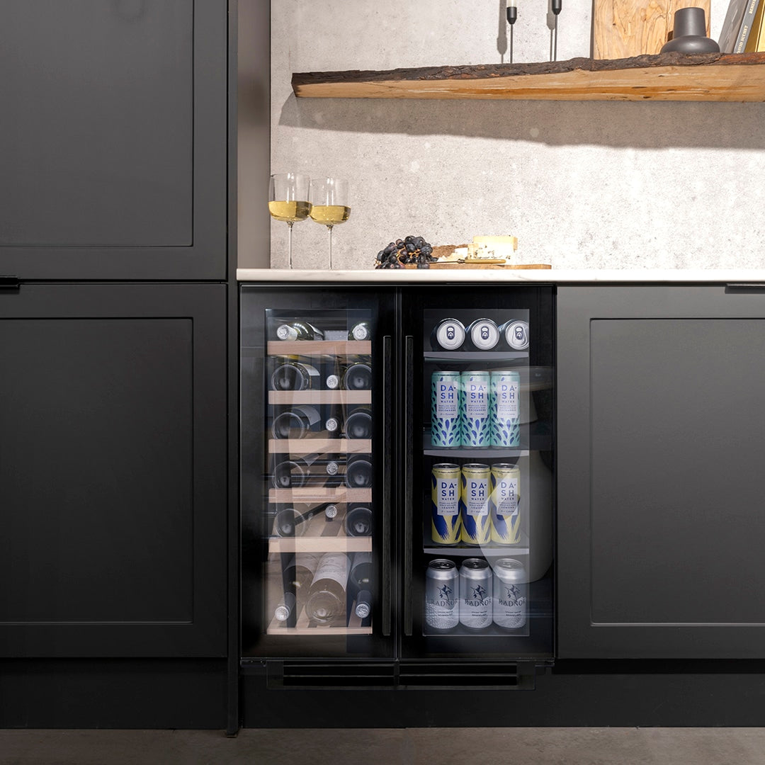 Caple WI6235BG Black Wine Cooler