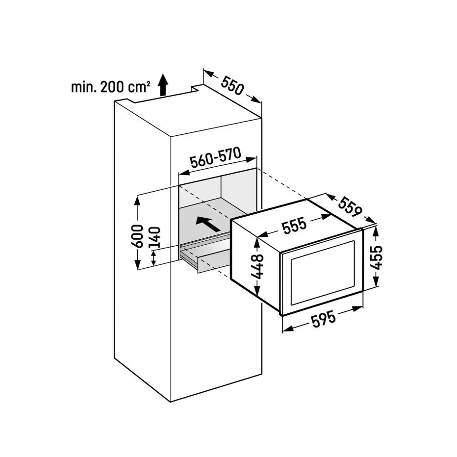 Liebherr WKEgb 582 GrandCru wine fridge, interior shelving view