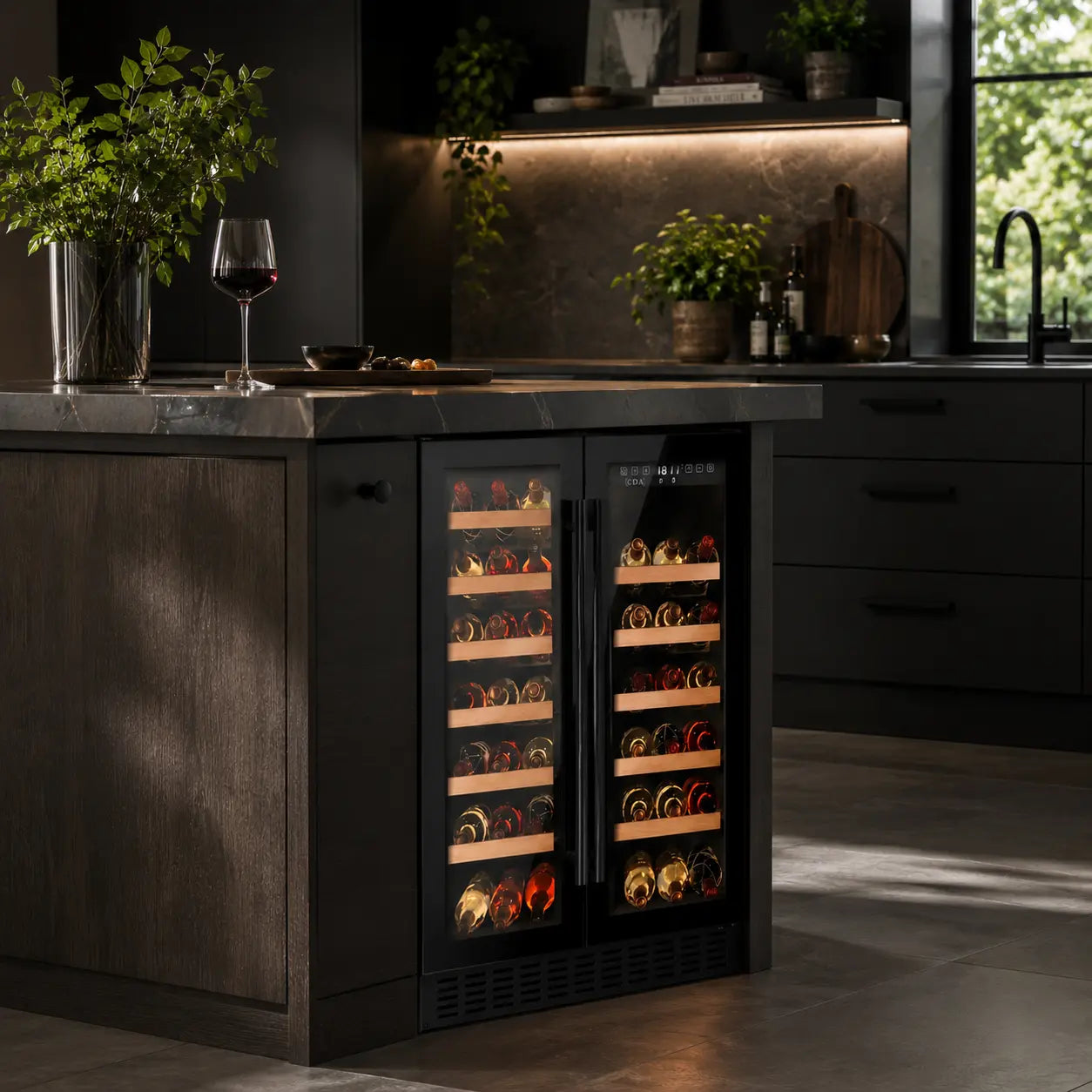 CDA FWC624BL Wine Fridge