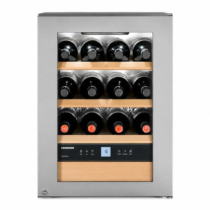 Liebherr WKes 653 GrandCru Wine Fridge | 12 Bottle | Single Zone | Silver