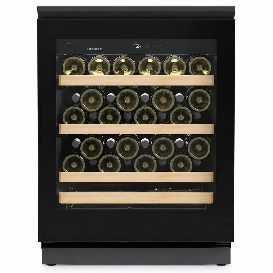 Liebherr UWgb 3631 Vinidor Wine Fridge | 44 Bottle | Single Zone | Black