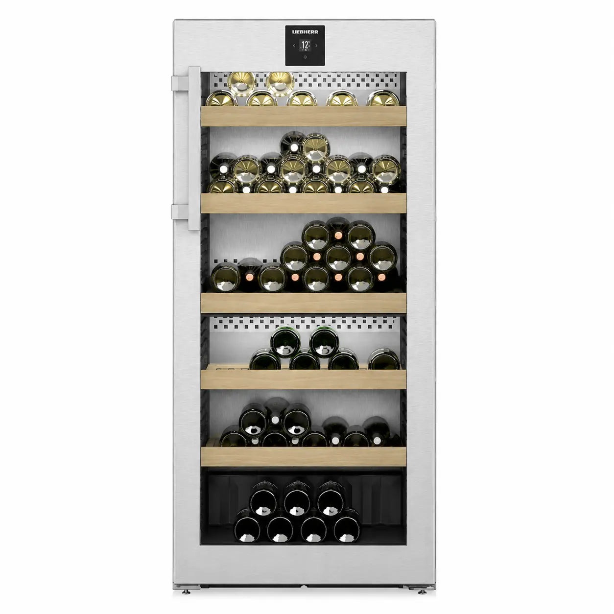 Liebherr WPsd 4652 Vinidor Wine Fridge | 107 Bottle | Dual Zone | Silver