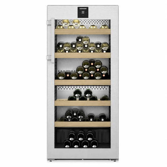 Liebherr WPsd 4652 Vinidor Wine Fridge | 107 Bottle | Dual Zone | Silver