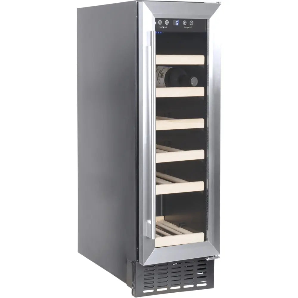 Amica | AWC300SS | 19 Bottle | Single Zone | Stainless Steel | Wine Fridge