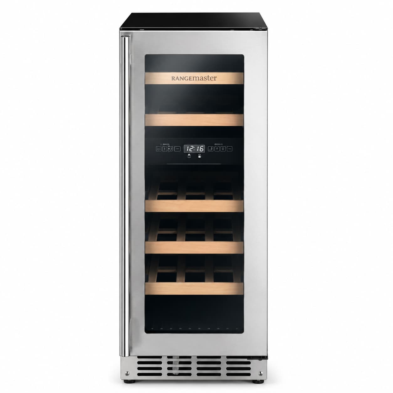Rangemaster | RWC3018SS | 18 Bottle | Dual Zone | Stainless Steel | Wine Fridge