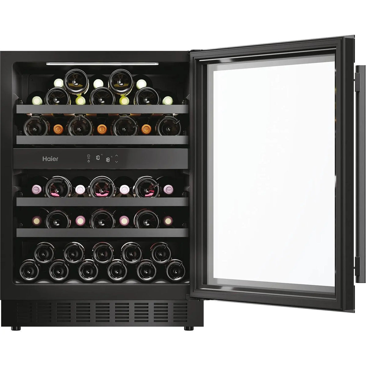Haier HAKWBD 60 UK Wine Fridge Open