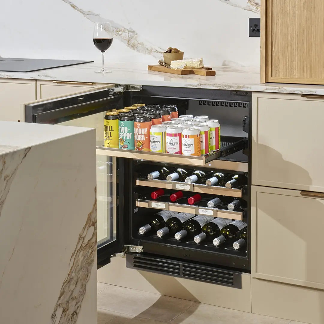 Caple WI6161 Wine Fridge Open