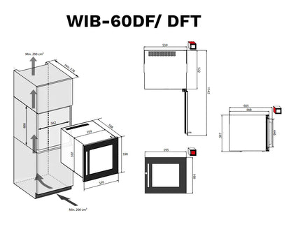 SWISSCAVE WIB-60DF Class Wine Fridge