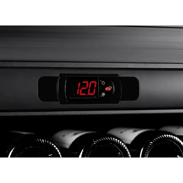 ArteVino OXM3T151NPD Black Wine Cabinet