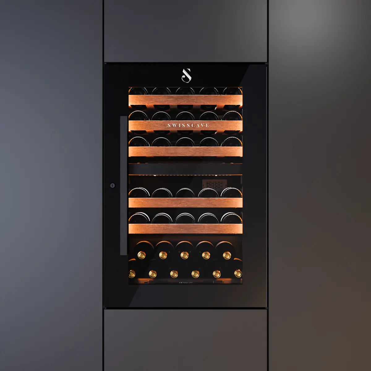 WIB-88DF dual zone wine cooler