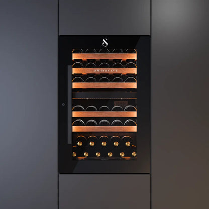 WIB-88DF dual zone wine cooler