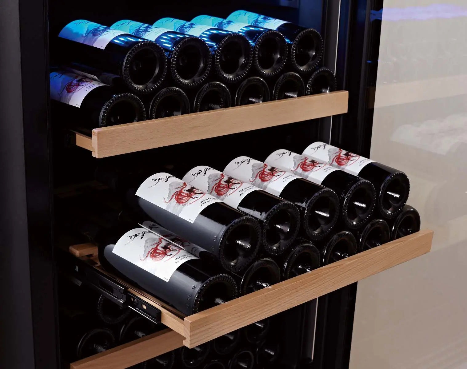 WL355DF dual zone wine cooler