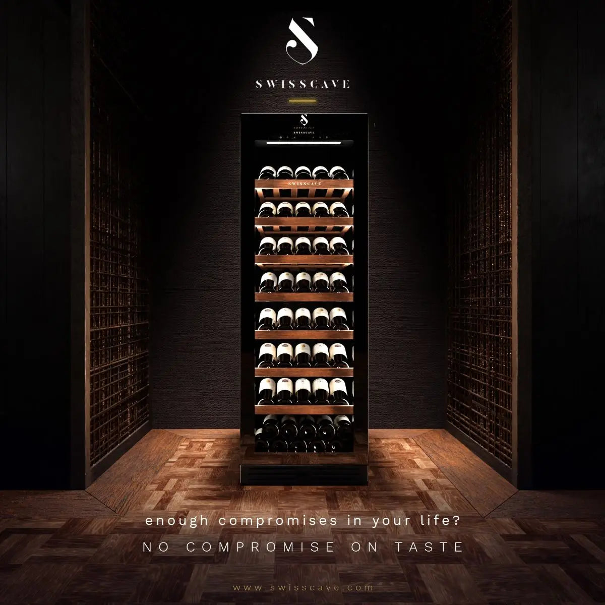 SWISSCAVE WLB-460FLD Mix Wine Fridge