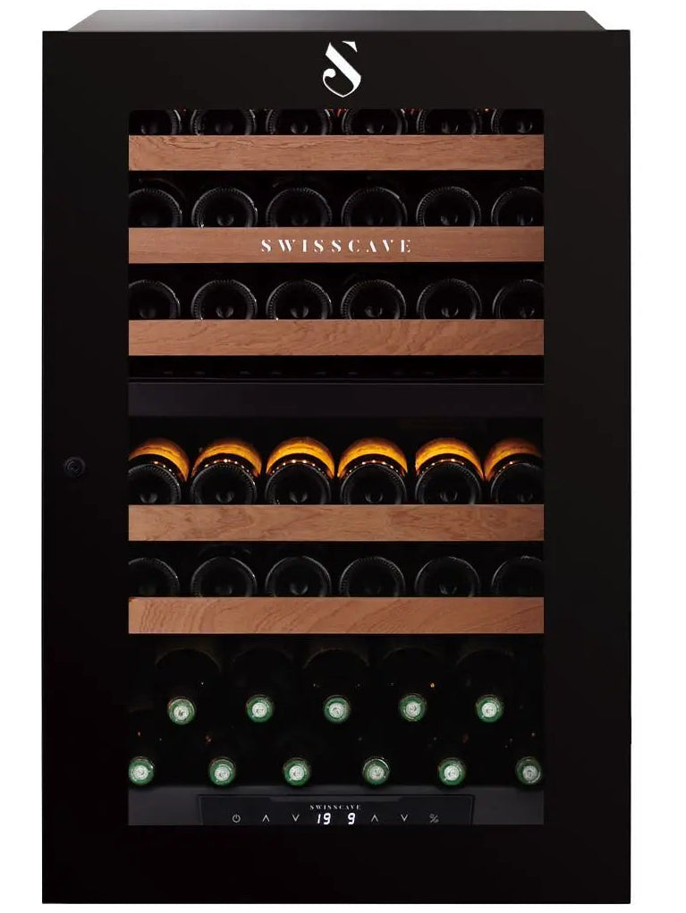 dual zone wine cooler WLI-160DF