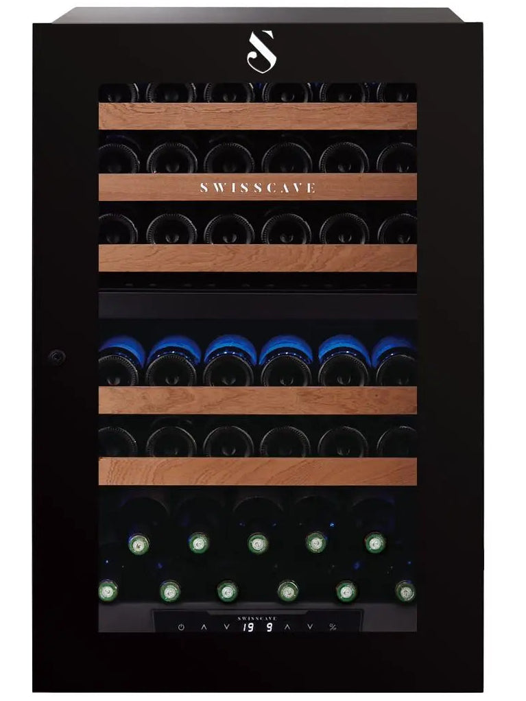 dual zone wine cooler WLI-160DF